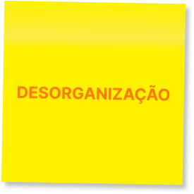 Post-it: Desorganização