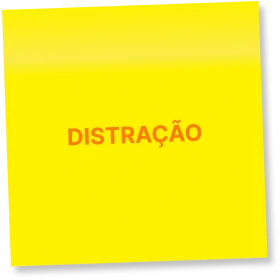 Post-it: Distração